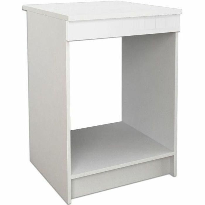 START Mueble bajo de cocina para horno de 60 cm con encimera incluida - Blanco brillante START Mueble bajo de cocina para horno de 60 cm con encimera incluida - Blanco brillante