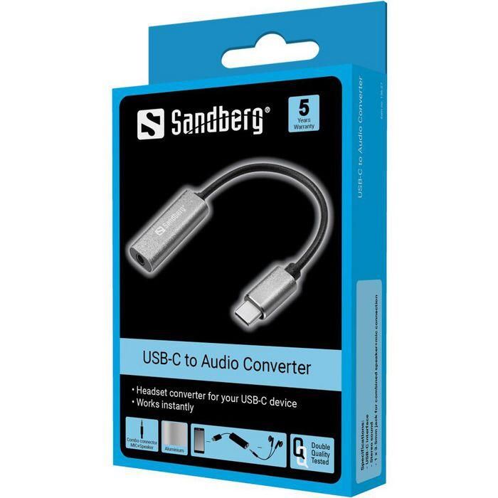 Sandberg USB-C Audio Adapter 1