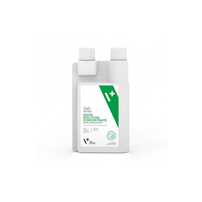 Odor Solution Concentrate, 500 mL – Eliminador de Olores para Perreras y Grandes Superficies