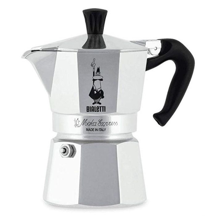 Cafetera Italiana Bialetti 0001161 Plateado 60 ml