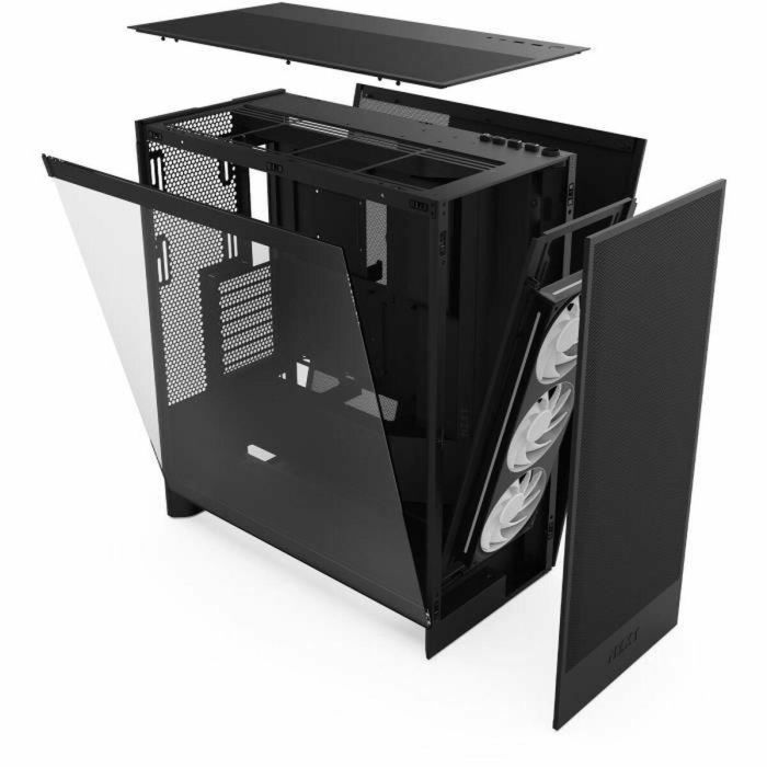 Caja Semitorre ATX NZXT H7 Flow Midi Negro 1 Caja Semitorre ATX NZXT H7 Flow Midi Negro 1
