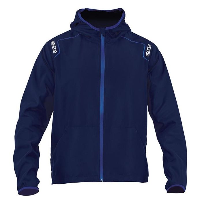 Chaqueta Cortavientos Sparco Talla XL Azul S02405BM4XL Chaqueta Cortavientos Sparco Talla XL Azul S02405BM4XL