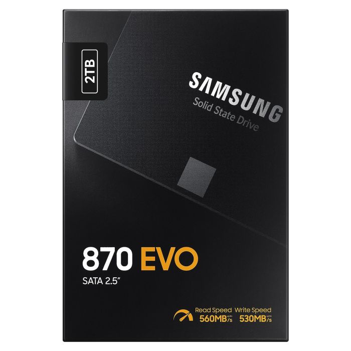 Samsung 870 EVO 2TB 2.5" SSD 560 MB/s 1500000h 5