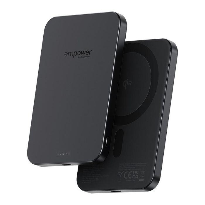 PanzerGlass Power Bank 5000mAh EMPOWER Space Black - Cargador portátil externo, Batería recargable con aluminio reciclado 0 PanzerGlass Power Bank 5000mAh EMPOWER Space Black - Cargador portátil externo, Batería recargable con aluminio reciclado 0