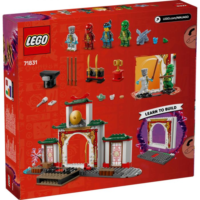 LEGO 71831 Templo Ninja del Spinjitzu NINJAGO con Dragón, 4 Minifiguras (Zane, Nya, Kai, Lloyd) y Accesorios – +4 años 12 LEGO 71831 Templo Ninja del Spinjitzu NINJAGO con Dragón, 4 Minifiguras (Zane, Nya, Kai, Lloyd) y Accesorios – +4 años 12