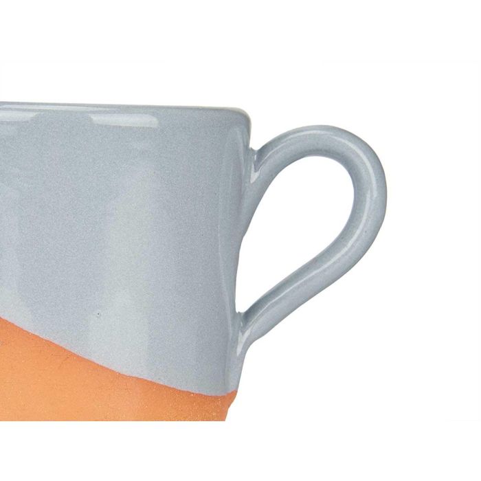 Taza Cafe Barro 80Ml Asa Gris La Dehesa 8X5CM (24 Unidades) 3 Taza Cafe Barro 80Ml Asa Gris La Dehesa 8X5CM (24 Unidades) 3