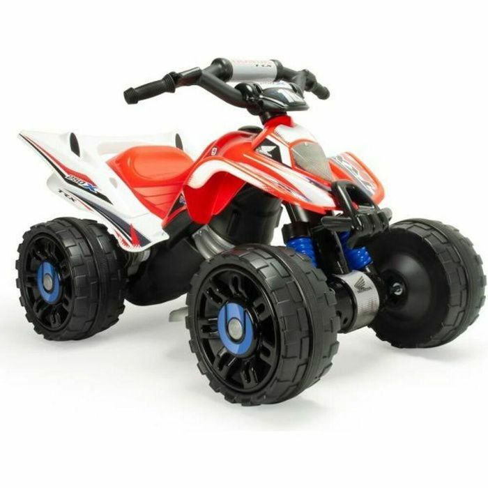 Quad bateria honda atv 12v con ruedas de goma 90x58,5x60 cm 3