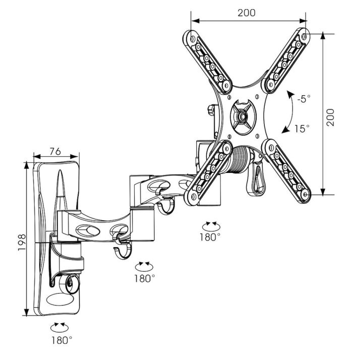 Soporte TV TM Electron 20 kg 10"-32" 2 Soporte TV TM Electron 20 kg 10"-32" 2