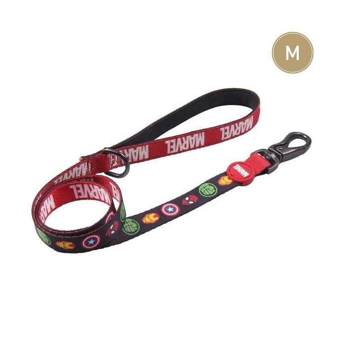 Marvel T3M:M Correa Premium para Perros, Talla M, Color Rojo 6 Marvel T3M:M Correa Premium para Perros, Talla M, Color Rojo 6