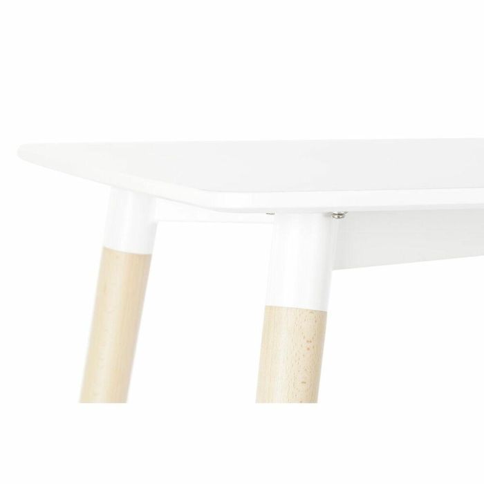 Mesa de Comedor DKD Home Decor Blanco Abedul Madera MDF 120 x 80 x 74 cm 5