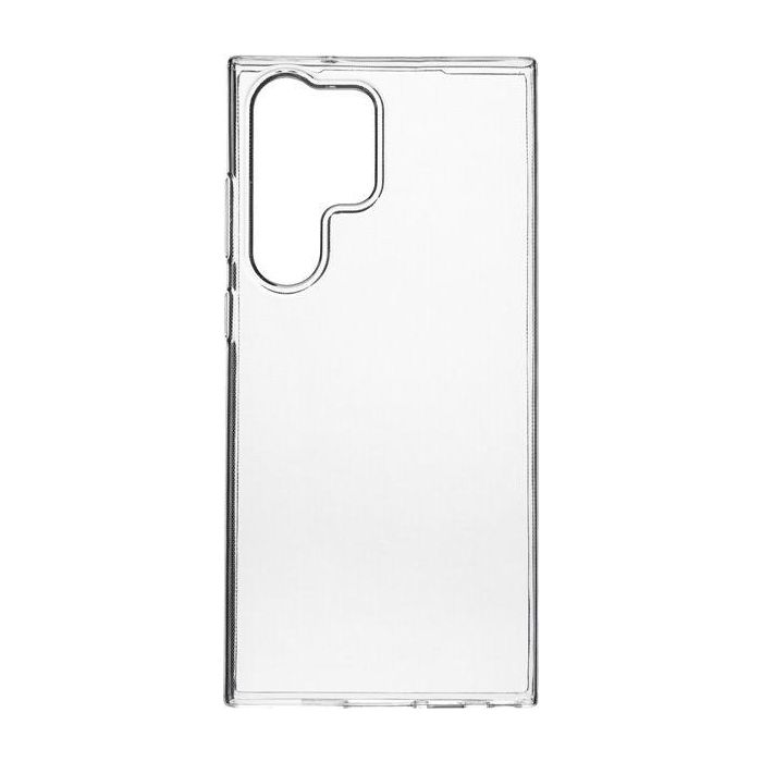 eSTUFF Funda TPU Transparente para Samsung Galaxy S23 Ultra, Protección Trasera y Lateral