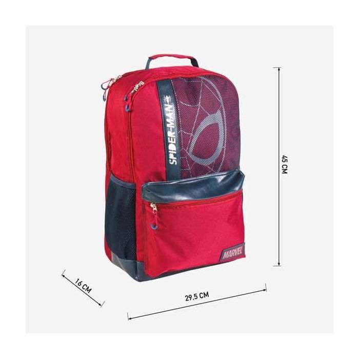 Mochila Escolar Spider-Man Rojo 29,5 x 45 x 16 cm 6