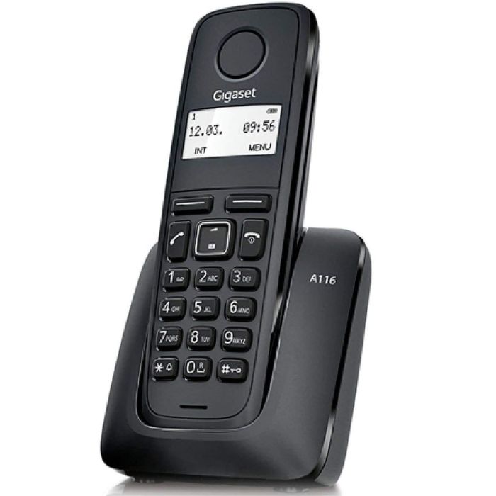 Telefono Fijo Inalambrico Gigaset A116 Negro Telefono Fijo Inalambrico Gigaset A116 Negro