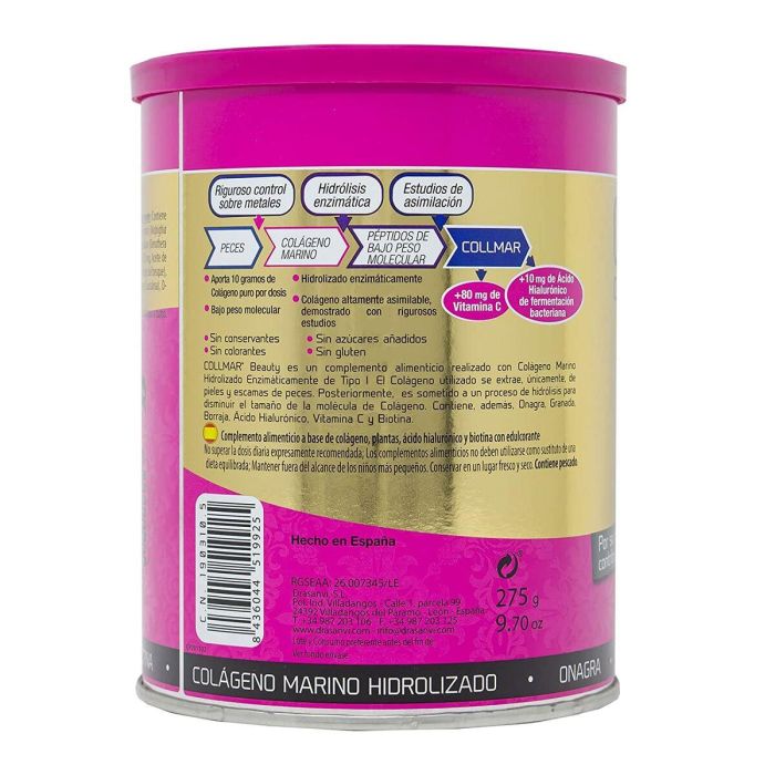 Colágeno marino hidrolizado Drasanvi 032050394 275 g (275 g) 3 Colágeno marino hidrolizado Drasanvi 032050394 275 g (275 g) 3