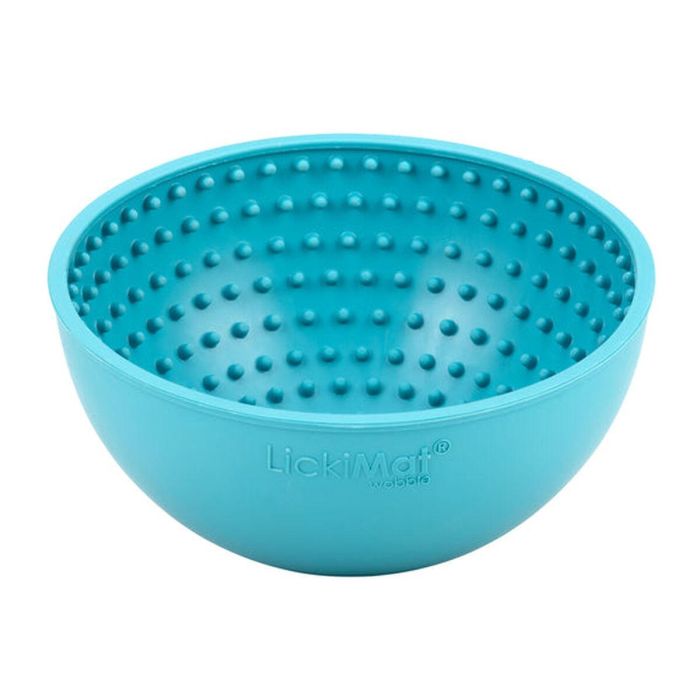 Lickimat Perro Wobble Turquesa 6 Lickimat Perro Wobble Turquesa 6
