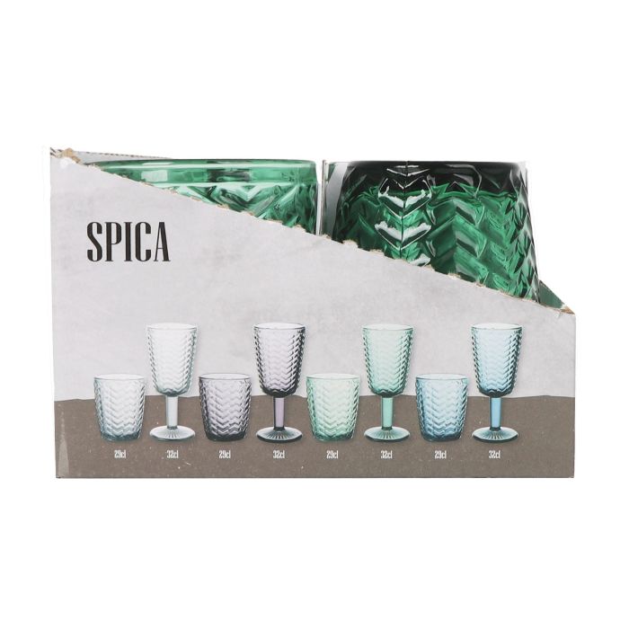 Vaso Spica 290 cc verde - Inde (48 Unidades) 2 Vaso Spica 290 cc verde - Inde (48 Unidades) 2