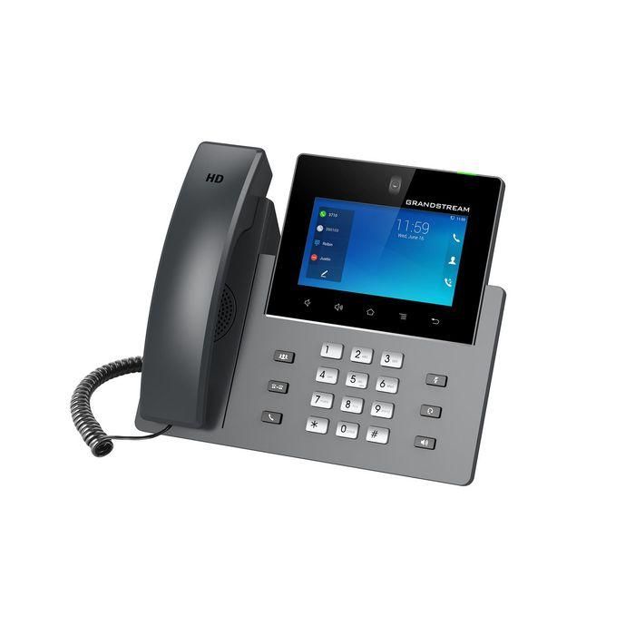 Grandstream GXV3350, 16 lines, 5" 1280x720 TFT LCD, 1 MP CMOS, Bluetooth 4.2 + EDR, RJ-9, USB, HDMI, Wi-Fi, 2x RJ-45, PoE/PoE+, Android 7.0 2 Grandstream GXV3350, 16 lines, 5" 1280x720 TFT LCD, 1 MP CMOS, Bluetooth 4.2 + EDR, RJ-9, USB, HDMI, Wi-Fi, 2x RJ-45, PoE/PoE+, Android 7.0 2