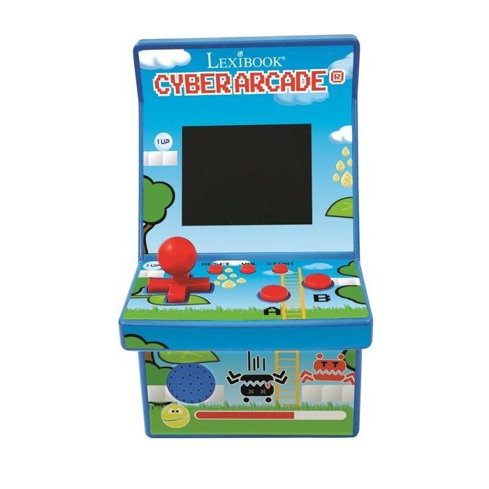 LEXIBOOK - Consola Cyber Arcade, 200 juegos, pantalla LCD a color 2.8 1