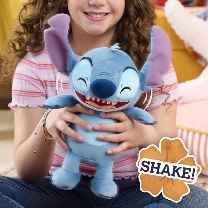 Peluche interactivo - LICENCIA /STITCH - Risa y Tiembla Peluche Stitch - 25 cm, ríe y tiembla al sacudirlo 3 Peluche interactivo - LICENCIA /STITCH - Risa y Tiembla Peluche Stitch - 25 cm, ríe y tiembla al sacudirlo 3