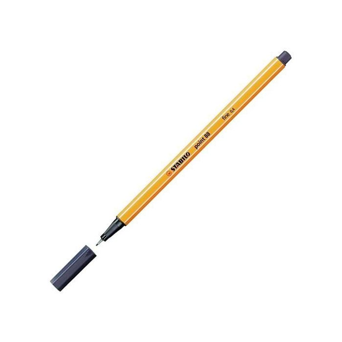 Stabilo Rotulador Point 88 Gris Payne Caja 10 Unidades Stabilo Rotulador Point 88 Gris Payne Caja 10 Unidades