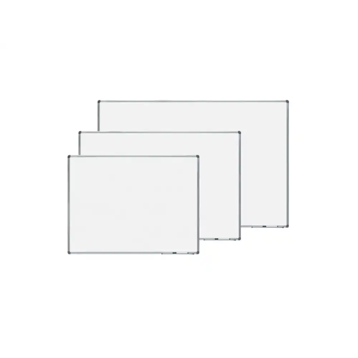 Rocada Pizarra Blanca Magnética de Acero Vitrificado para Uso Intensivo, Marco de Aluminio, 90x60 cm 1