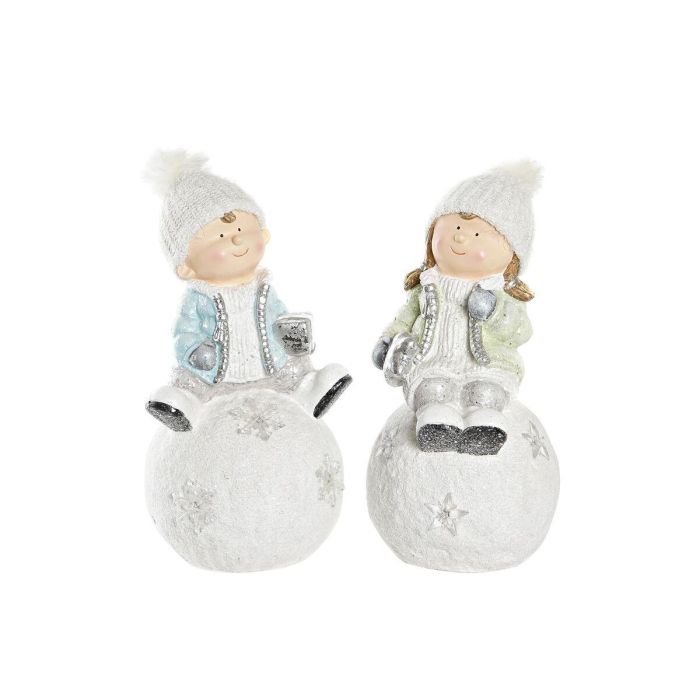 Adorno Navideño DKD Home Decor Niños Magnesio (21,5 x 20 x 39 cm) (2 Unidades) Adorno Navideño DKD Home Decor Niños Magnesio (21,5 x 20 x 39 cm) (2 Unidades)