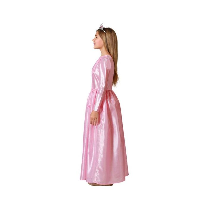 Disfraz Princesa Rosa Mariposas Niña Infantil 10-12 Años Fantasía Cuento Polyester Rosa Vestido