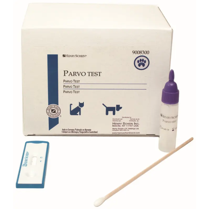 Covetrus Test Diagnóstico Parvo 10 Tests Detección Rápida Antígenos Parvovirus Canino y Felino Muestras Fecales