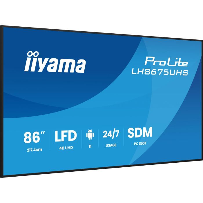 IIYAMA 217cm (85.6") LH8675UHS-B2AG 16:9 3xHDMI+DP+2xUSB (Speditionsversand) 10 IIYAMA 217cm (85.6") LH8675UHS-B2AG 16:9 3xHDMI+DP+2xUSB (Speditionsversand) 10