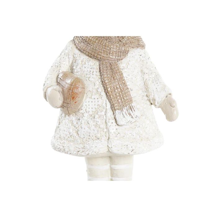 Figura Navidad Fantasia DKD Home Decor Marron Claro 5 x 14 x 6.5 cm (2 Unidades) 2