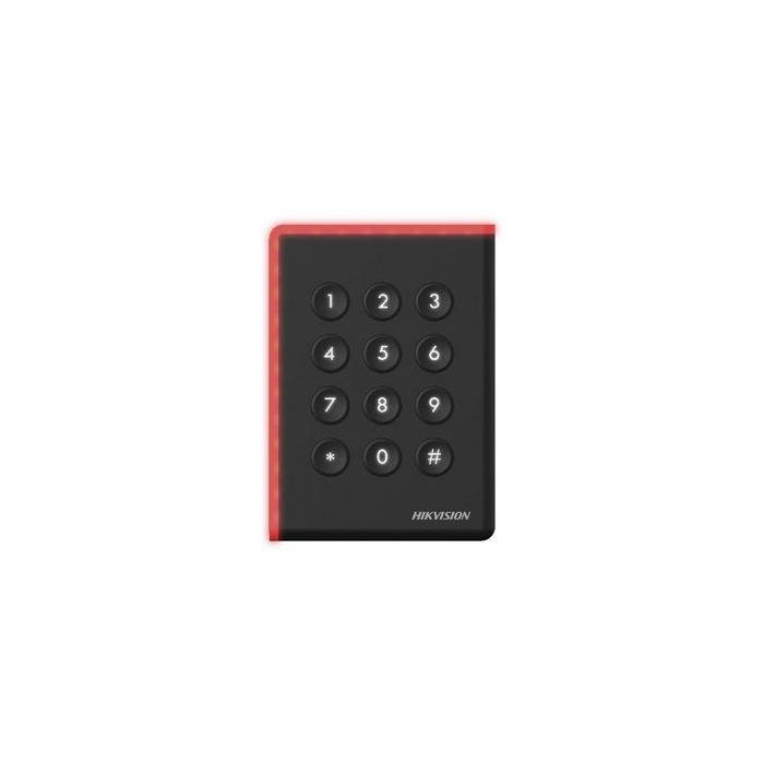 Hikvision Lector de proximidad con teclado para tarjetas Mifare, RS-485, Wiegand IP65 12V serie Pro 1108A 0 Hikvision Lector de proximidad con teclado para tarjetas Mifare, RS-485, Wiegand IP65 12V serie Pro 1108A 0