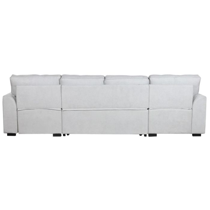 Sofá Cama Home ESPRIT Gris Moderno 298 x 154 x 92 cm 8 Sofá Cama Home ESPRIT Gris Moderno 298 x 154 x 92 cm 8