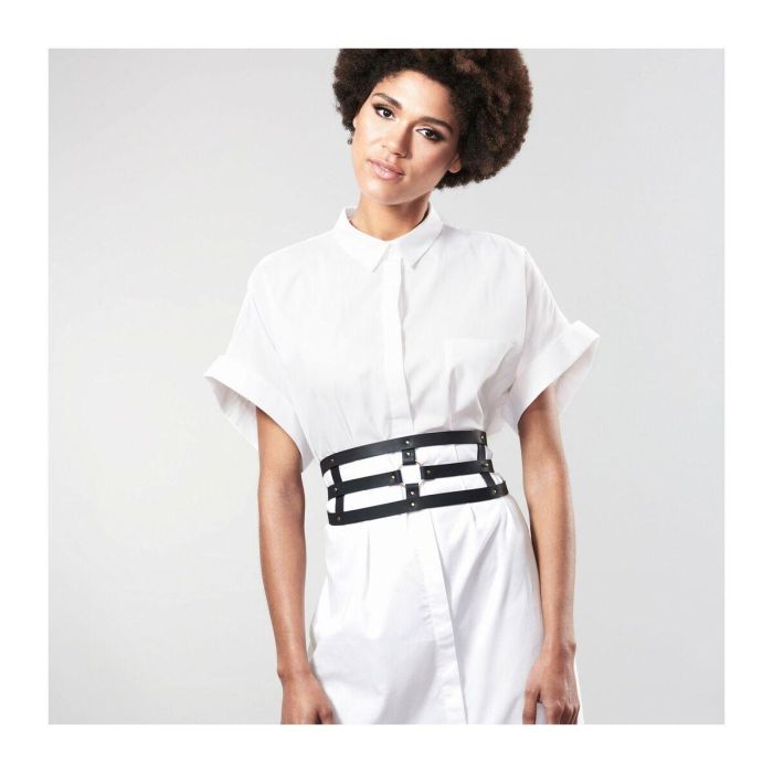 Cinturón Negro Con Correa Maze Bijoux Indiscrets 11499 5