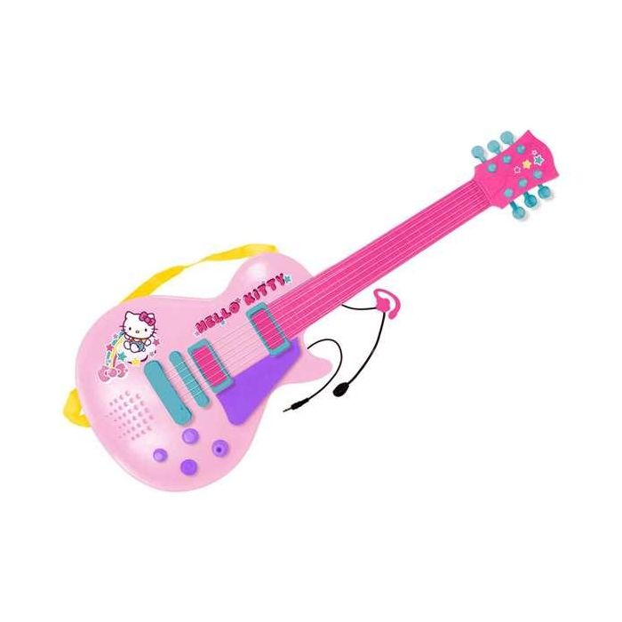 Reig Guitarra Electrónica C/Micro Hello Kitty 1505