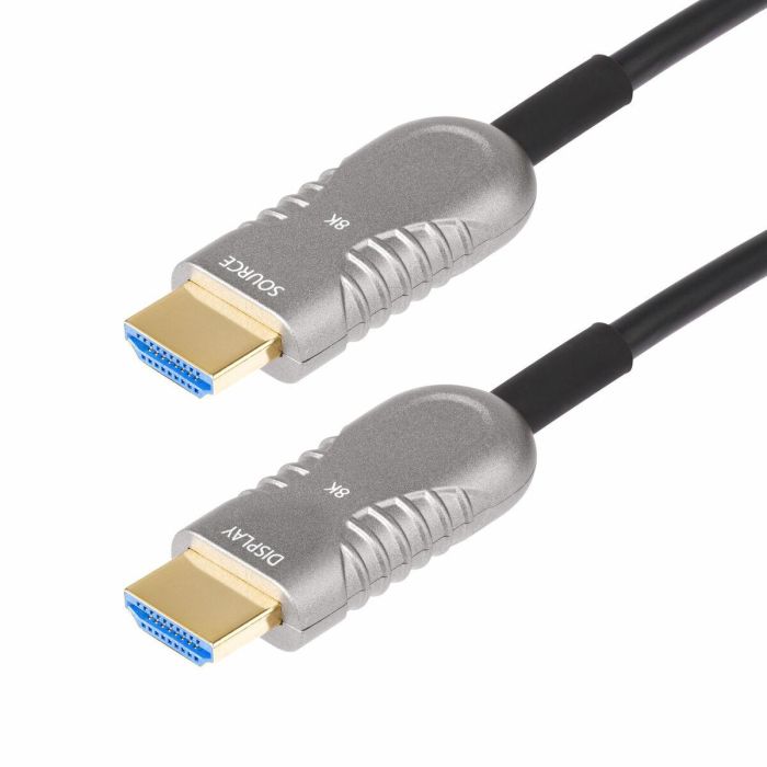Cable HDMI Startech 8K-A-50F-HDMI-CABLE Negro Plateado 15,2 m 7