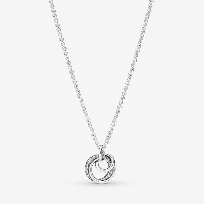 Colgante Mujer Pandora 391455C01-60 Plateado Colgante Mujer Pandora 391455C01-60 Plateado