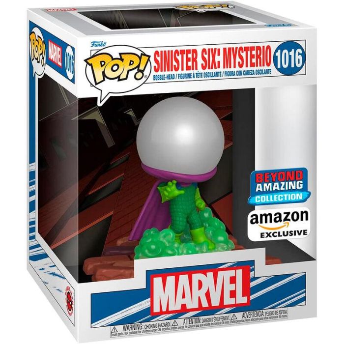 Figura POP Deluxe Marvel Sinister Six Mysterio Exclusive Figura POP Deluxe Marvel Sinister Six Mysterio Exclusive