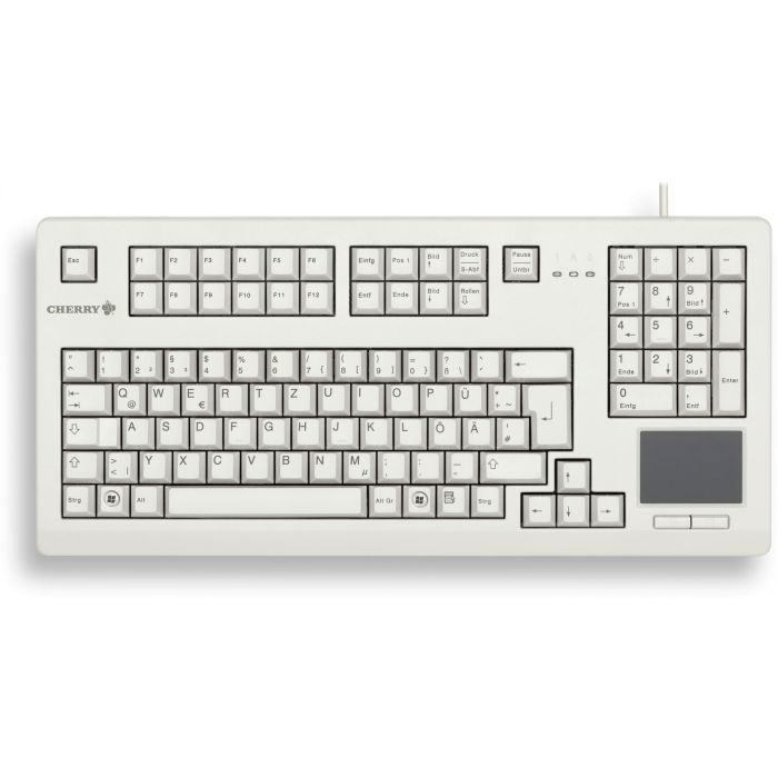 CHERRY TAS TouchBoard G80-11900 Corded EU-Layout hellgrau 0 CHERRY TAS TouchBoard G80-11900 Corded EU-Layout hellgrau 0
