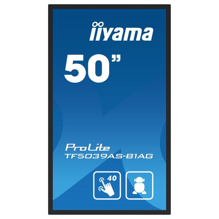 iiyama TF5039AS-B1AG Pantalla Táctil LED 125.7cm (49.5") 4K Ultra HD 3840 x 2160 Pixeles 6