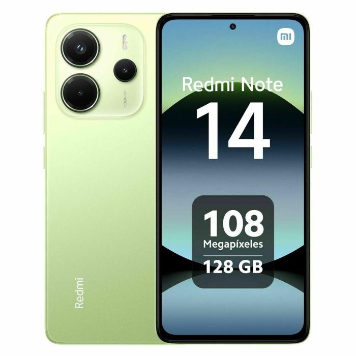 Xiaomi Redmi Note 14 6.67" 128GB 6GB RAM 108MP 5500mAh Verde - Dual SIM 4G 10 Xiaomi Redmi Note 14 6.67" 128GB 6GB RAM 108MP 5500mAh Verde - Dual SIM 4G 10