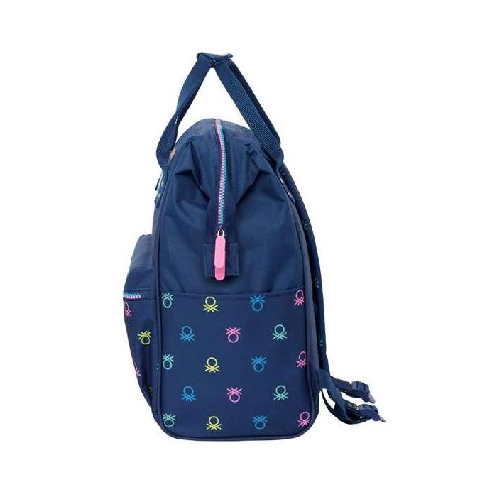 Mochila para Portátil Benetton Cool Azul marino 27 x 40 x 19 cm 1