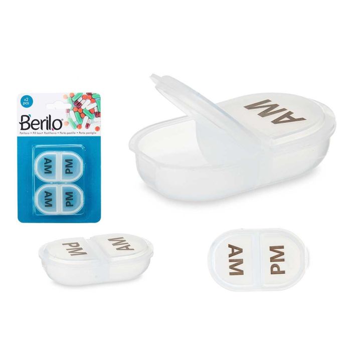 Set 2 Pastilleros Plastico Am Y Pm 9Gr Berilo 11X18CM (48 Unidades) Set 2 Pastilleros Plastico Am Y Pm 9Gr Berilo 11X18CM (48 Unidades)