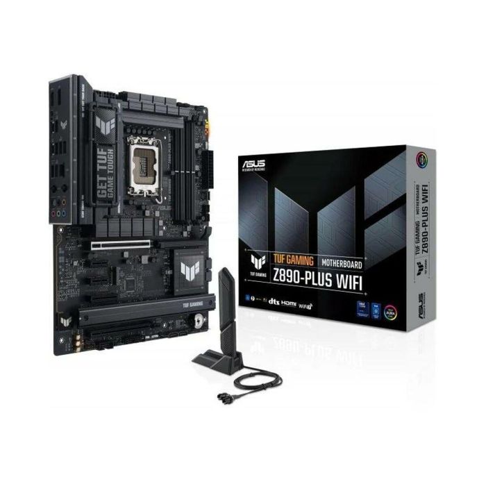 ASUS TUF GAMING Z890-PLUS WiFi Placa Base LGA1851 con Chipset Intel Z890, DDR5, ATX 6