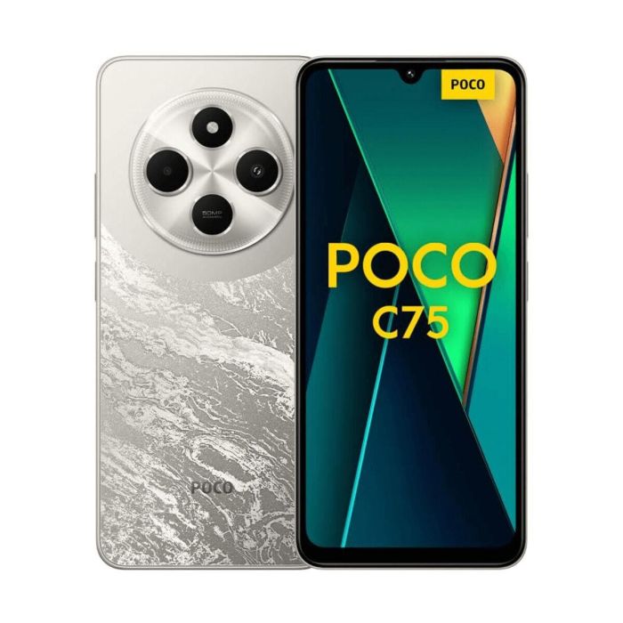 POCO 59740EU Smartphone C75 6GB 128GB 50MP Cámara 5160mAh 120Hz 6.88" Pantalla Helio G81-Ultra Oro 0 POCO 59740EU Smartphone C75 6GB 128GB 50MP Cámara 5160mAh 120Hz 6.88" Pantalla Helio G81-Ultra Oro 0