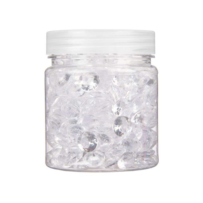Bote 150Gr Diamante Med Transparente Giftdecor 6X8CM (32 Unidades) 1 Bote 150Gr Diamante Med Transparente Giftdecor 6X8CM (32 Unidades) 1