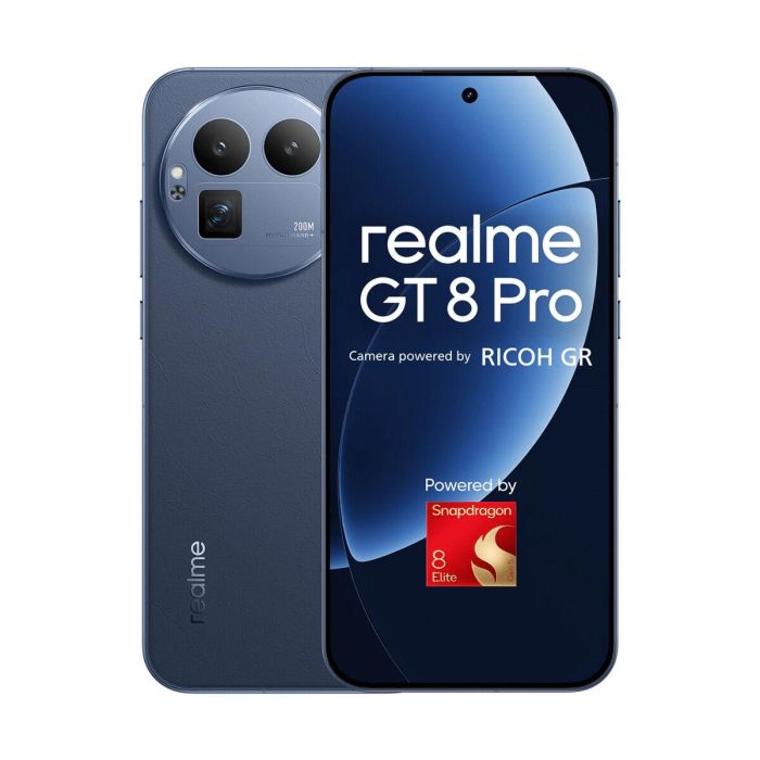 Smartphone Realme GT 8 PRO 6,79" Qualcomm Snapdragon 8 Elite 16 GB RAM 16 GB 512 GB Azul 15 Smartphone Realme GT 8 PRO 6,79" Qualcomm Snapdragon 8 Elite 16 GB RAM 16 GB 512 GB Azul 15