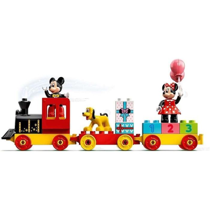 Lego Duplo Juego de Construcción Tren de Cumpleaños Mickey y Minnie (22 Piezas)