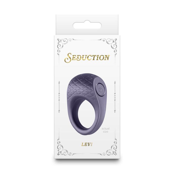 Anillo para el Pene NS Novelties Seduction Gris 2 Anillo para el Pene NS Novelties Seduction Gris 2