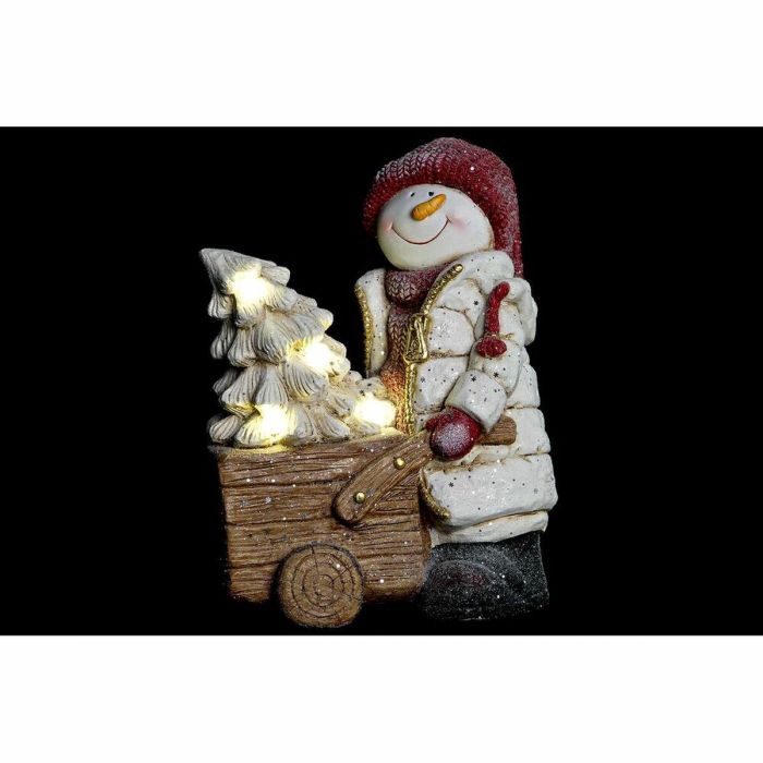 Figura Navidad Tradicional DKD Home Decor Rojo Blanco 23 x 42 x 35 cm (2 Unidades) 4 Figura Navidad Tradicional DKD Home Decor Rojo Blanco 23 x 42 x 35 cm (2 Unidades) 4