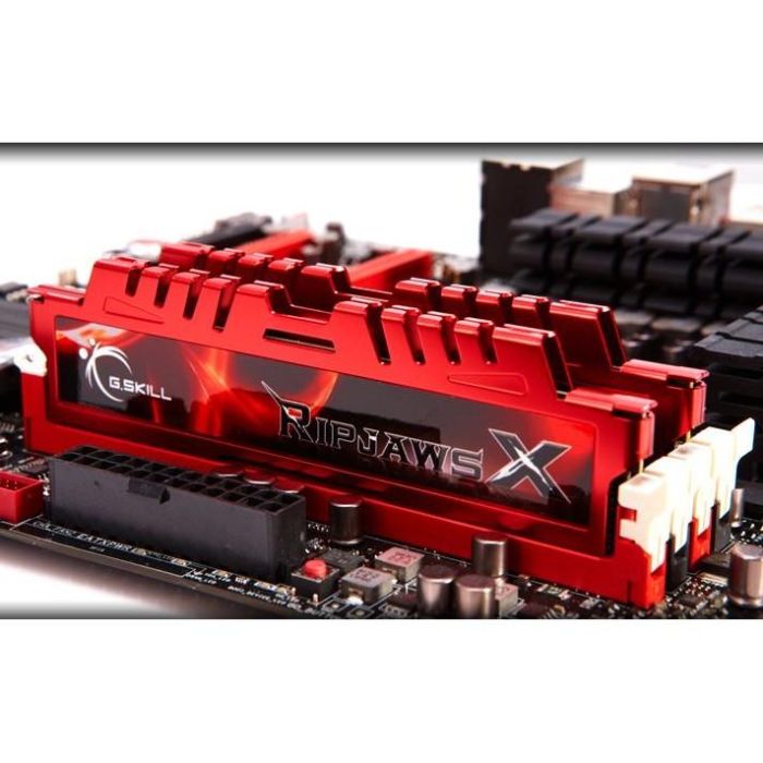 G.Skill RipjawsX 16GB (2x8GB) DDR3 2133MHz CL11 Kit de Memoria RAM Rojo para PC 1